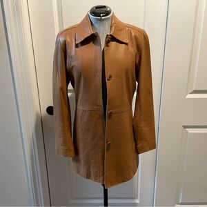 Andrew Marc Women's Brown Leather Jacket